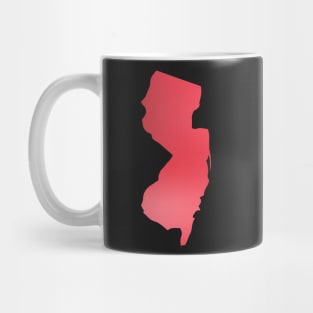 New Jersey state red Mug